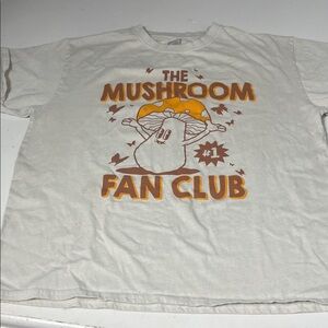 Vintage Brisco Brands Large The Mushroom Fan Club Graphic Short Sleeve T